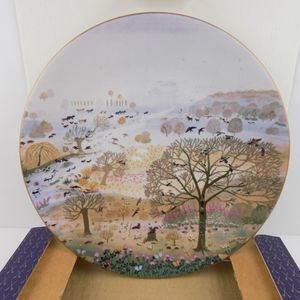 Limoges Porcelain Plate Noah's Ark "Two by Two every living creature " France